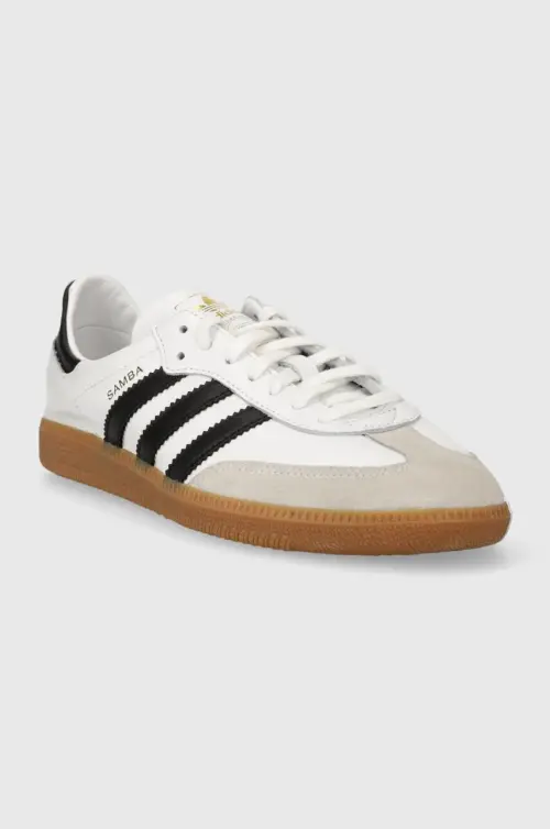 Кожаные кроссовки adidas Originals цвет белый