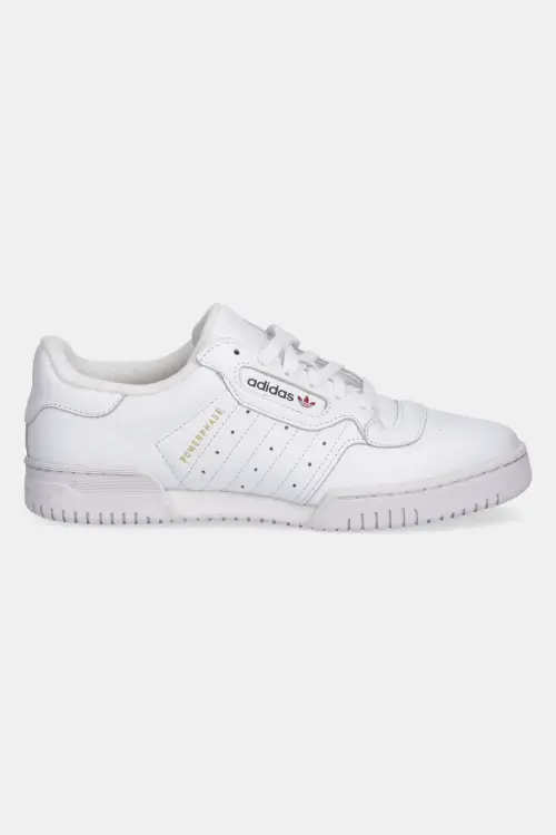 Кожаные кроссовки adidas Originals Powerphase цвет белый JH5481