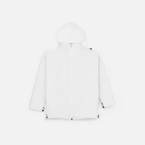 Tassha Yu Tag Me Zip Hoodie OVSZD White Melange 
