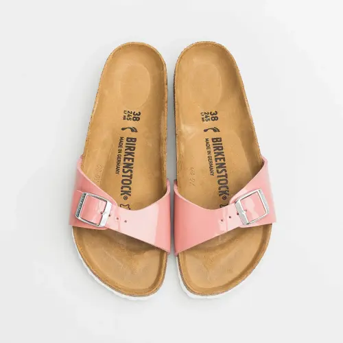 Birkenstock   Madrid BF Patent Old Rose