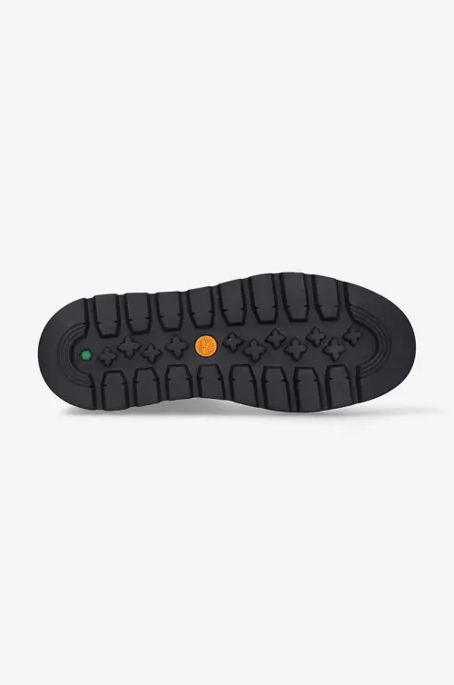 Кожаные полусапоги Timberland Ray City Combat Chelsea женские цвет зелёный на плоском ходу A5PB7-GREEN
