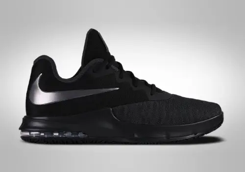 NIKE AIR MAX INFURIATE 3 LOW TRIPLE BLACK