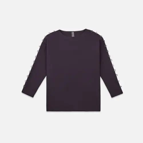 Лонгслив Tassha Yu Piercing Longsleeve Long Coffee 