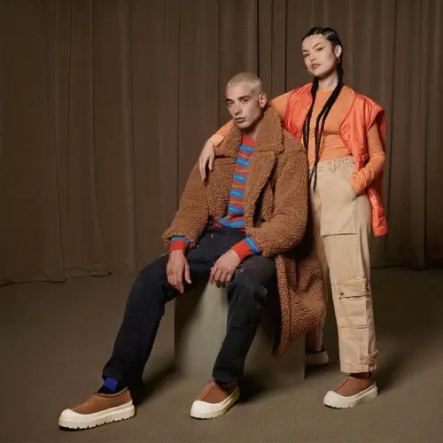 Зимние сапоги UGG Tasman Weather Hybrid цвет коричневый 1144096-CWTC