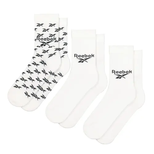 Reebok Classics Fold-Over Crew Socks 