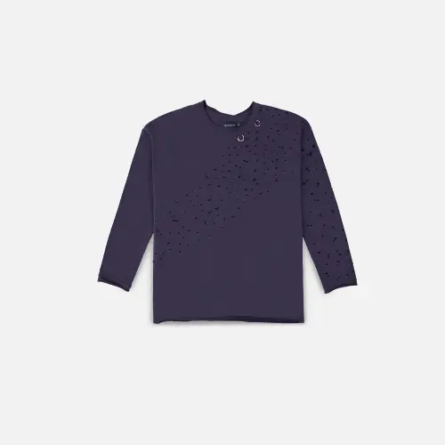 Лонгслив Tassha Yu Dyrki Longsleeve Black Silver 