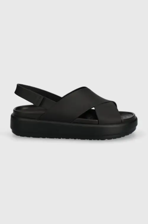 Сандалии Crocs Brooklyn Luxe Strap цвет чёрный 209407.060