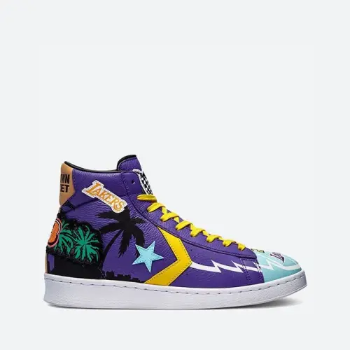 Кроссовки Converse x Chinatown Market x NBA Pro Leather 'Lakers Championship Jacket' 171240C