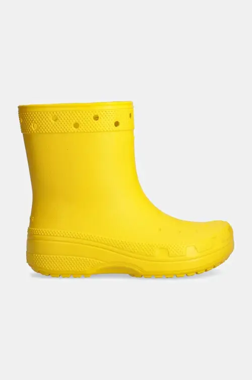 Резиновые сапоги Crocs Classic Rain Boot цвет жёлтый 208363.SUNFLOWER-SUN