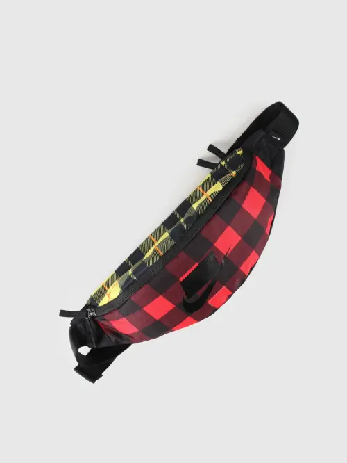 Nike Heritage Hip Pack Plaid Gunsmoke 