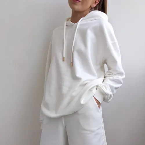 Tassha Yu Bounce Baby Hoodie TH Milk White NS 