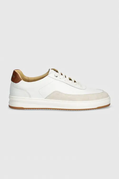 Кожаные кроссовки Filling Pieces Mondo Squash Tag цвет белый 56425651901