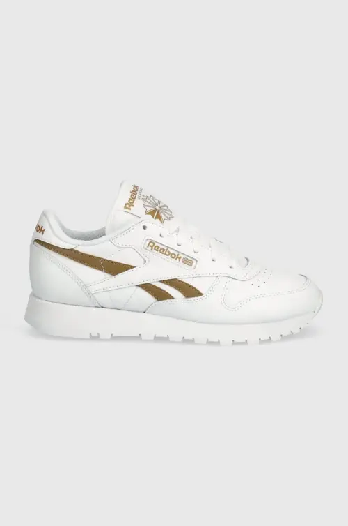 Кожаные кроссовки Reebok Classic Classic Leather цвет белый 100074357