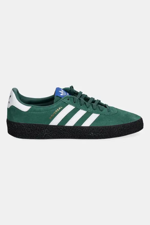 Замшевые кроссовки adidas Originals Montreal RM цвет зелёный JS1335