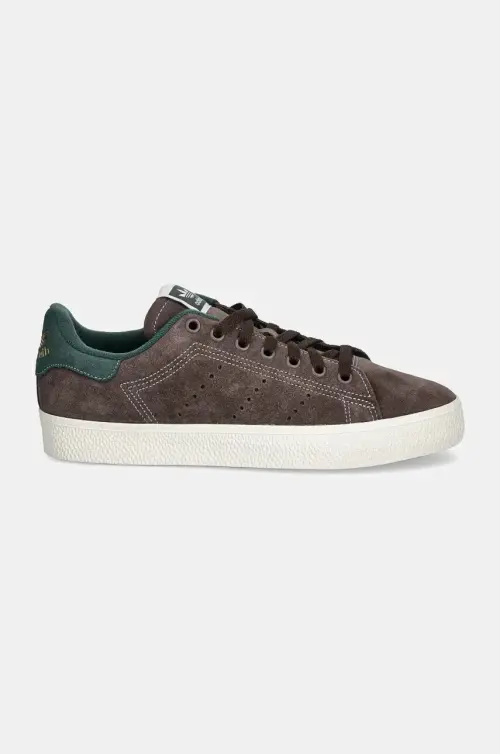 Замшевые кроссовки adidas Originals Stan Smith CS цвет коричневый ID1348