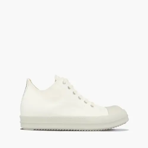 Кроссовки Rick Owens DRKSHDW Low Sneaks DU20S5802 MUEH4 CHALK WHITE