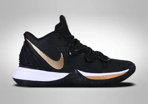 NIKE KYRIE 5 BLACK METALLIC GOLD