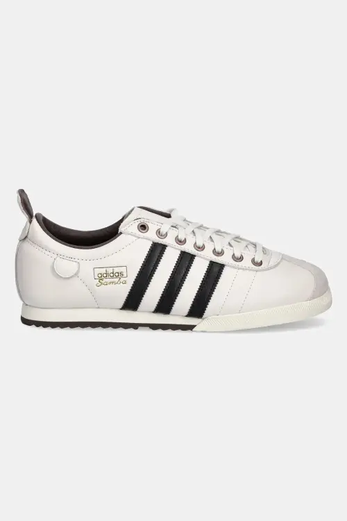 Кожаные кроссовки adidas Originals Samba 62 цвет бежевый JQ5104