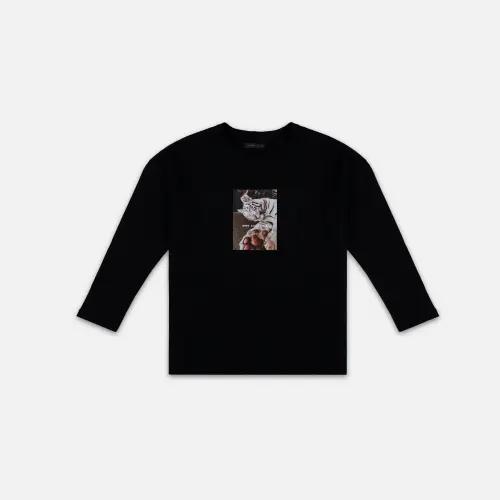 Лонгслив Tassha Yu MNEZ Longsleeve Black 
