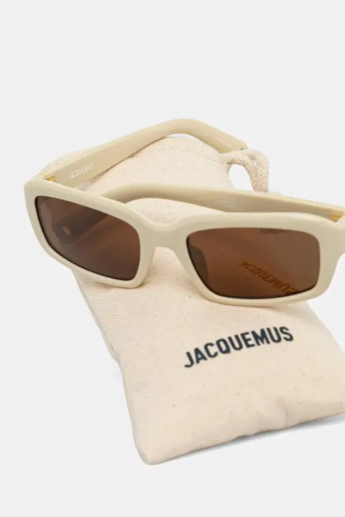 Солнцезащитные очки Jacquemus MARINO цвет бежевый