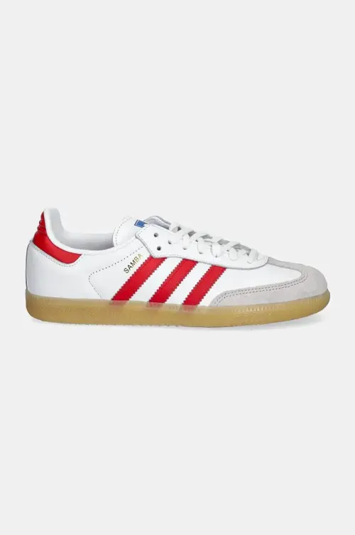 Кроссовки adidas Originals Samba OG цвет белый JI4463