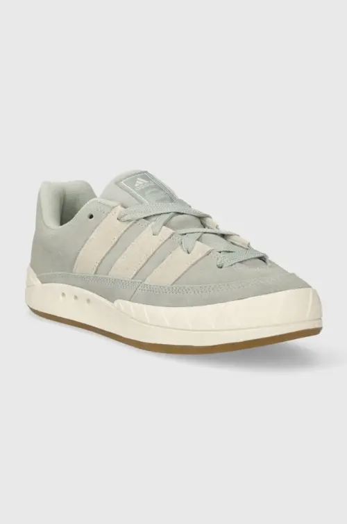 Замшевые кроссовки adidas Originals ADIMATIC цвет серый IE9863