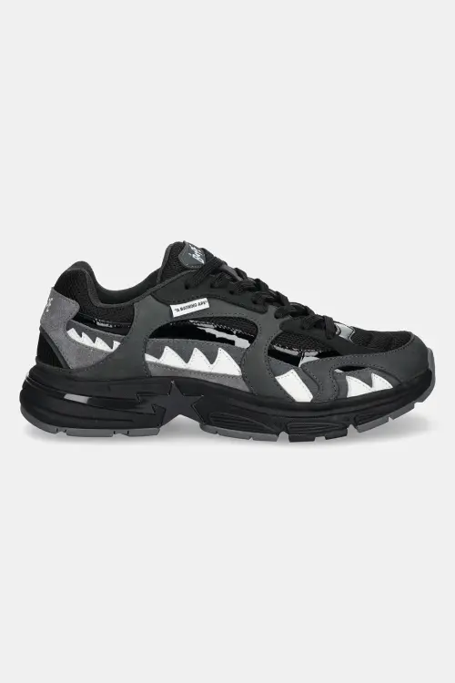 Кроссовки A Bathing Ape SHARK STA M2 цвет чёрный 1K30191323
