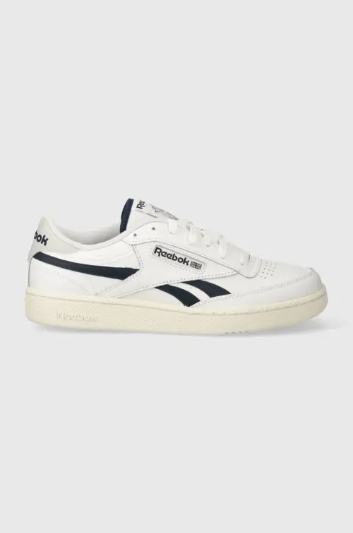 Кожаные кроссовки Reebok Classic Club C цвет белый 100074211