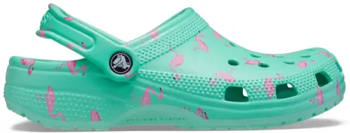 Crocs CLASSIC VACAY VIBES CLOG FLAMINGO