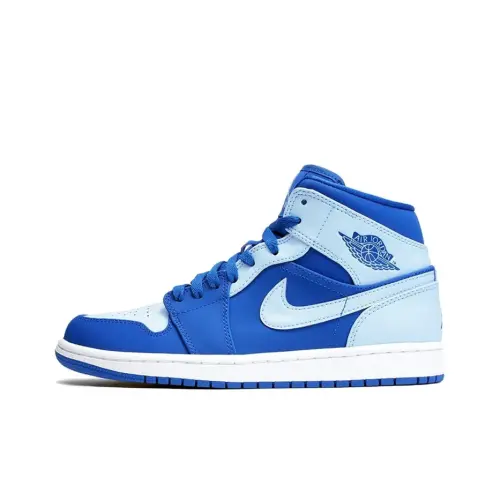 Jordan Air Jordan 1 Retro Mid Team Royal Ice Blue      2017 