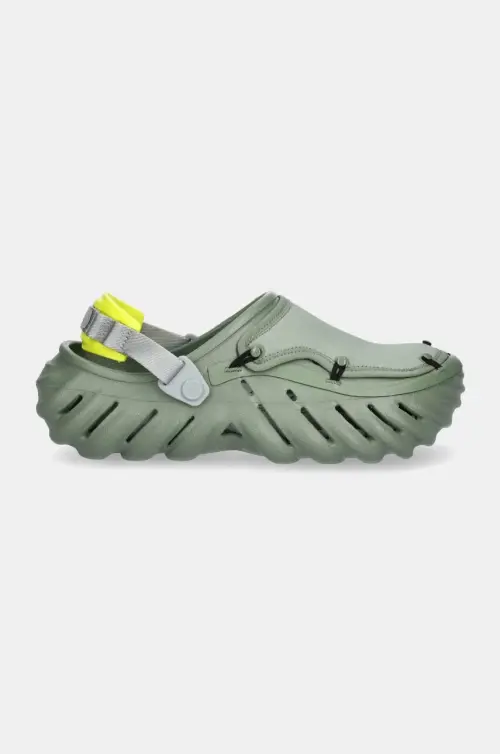 Шлепанцы Crocs Echo Ripstop Clog цвет зелёный 210334