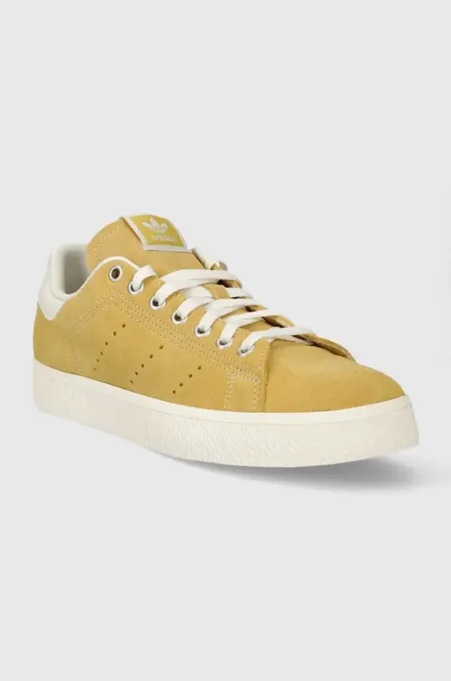 Замшевые кроссовки adidas Originals Stan Smith CS цвет бежевый IF9325
