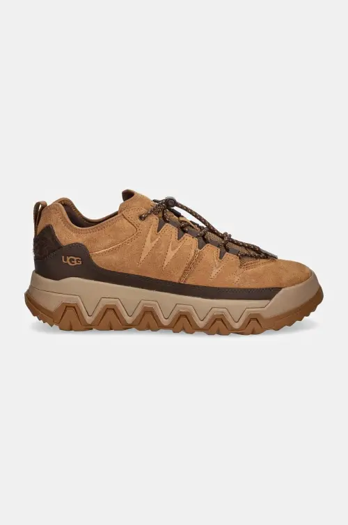 Замшевые кроссовки UGG Captrail Low цвет коричневый 1158252-CHE