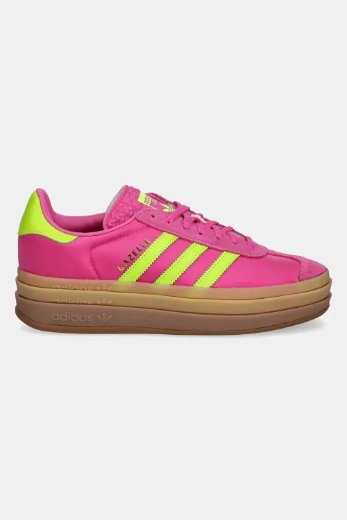 Кроссовки adidas Originals Gazelle Bold W женская цвет розовый JI2705