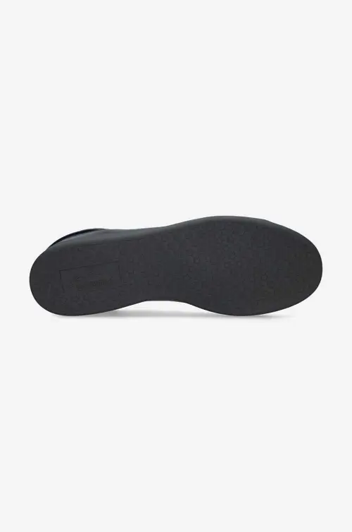 Кожаные кроссовки Raf Simons Orion цвет чёрный HR760003L.2017-black