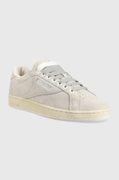 Замшевые кроссовки Reebok Club C Grounds цвет серый HP6470-Grey