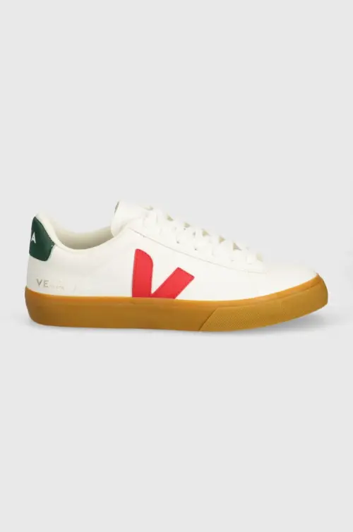 Кожаные кроссовки Veja Campo цвет белый CP0503497