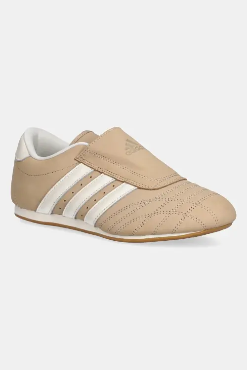 Кроссовки из нубука adidas Originals Taekwondo W цвет коричневый
