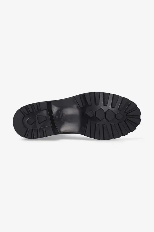 Кожаные полусапоги A.P.C. Chelsea Adrien мужские цвет чёрный PXBSJ.H54245-BLACK