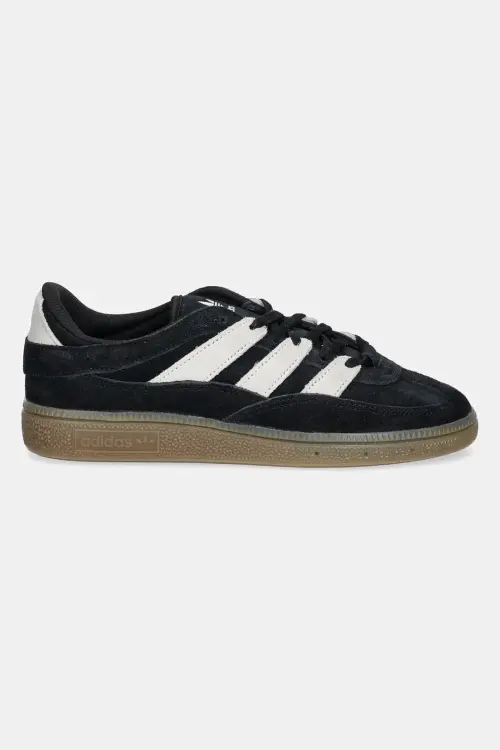 Замшевые кроссовки adidas Originals Handball Spezial ST W женские цвет чёрный JS2795