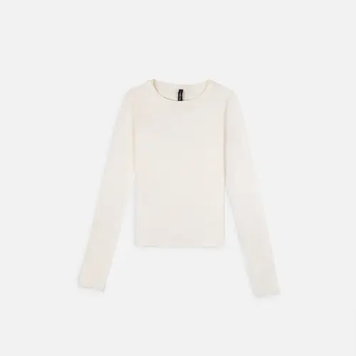 Лонгслив Tassha Yu Bloom Longsleeve Lemon Cream 