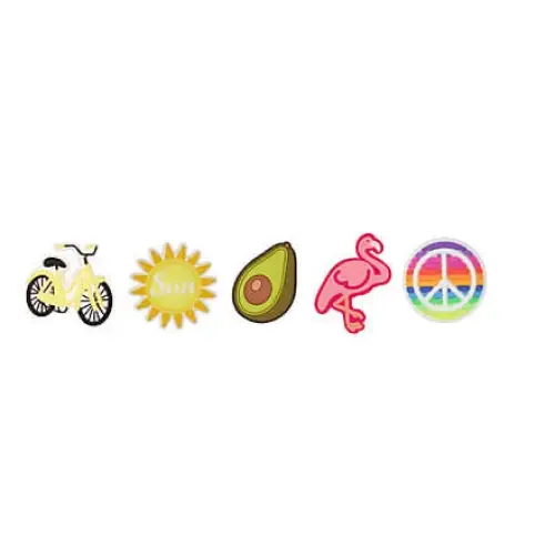 Crocs JIBBITZ Sunny Days 5 Pack