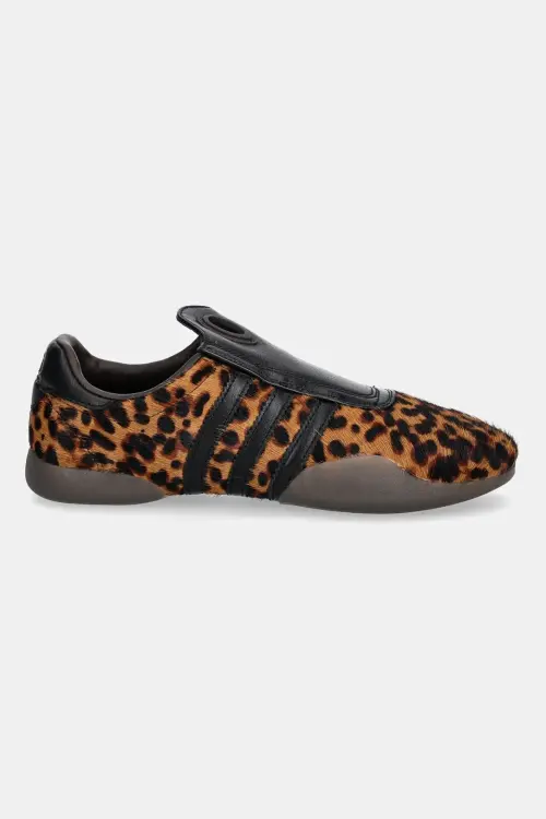 Кожаные кроссовки adidas Originals Taekwondo Mei цвет коричневый JS0298