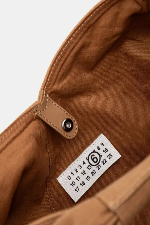 Сумочка MM6 Maison Margiela Japanese Draped цвет коричневый