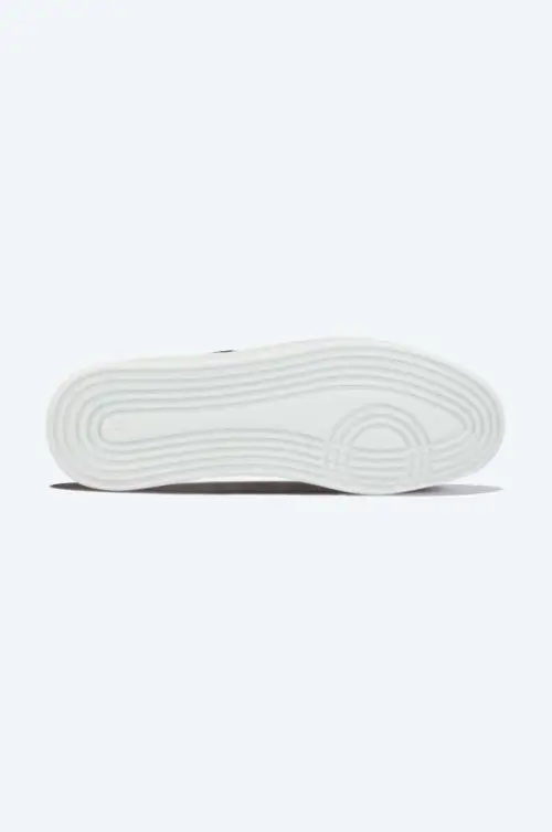 Кожаные кроссовки Filling Pieces Low Plain Court 683 Organic цвет чёрный 42227272006-BLACK