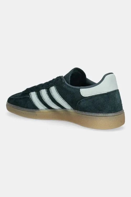 Замшевые кроссовки adidas Originals Handball Spezial W цвет зелёный