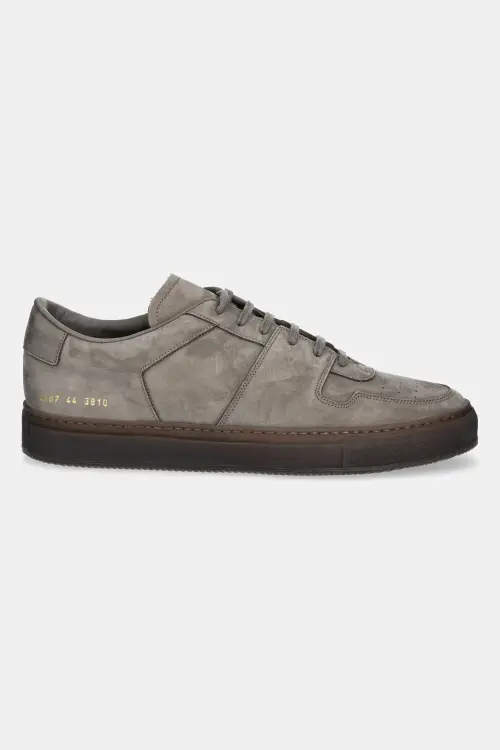 Кроссовки из нубука Common Projects Decades in Nubuck мужские цвет коричневый 2487
