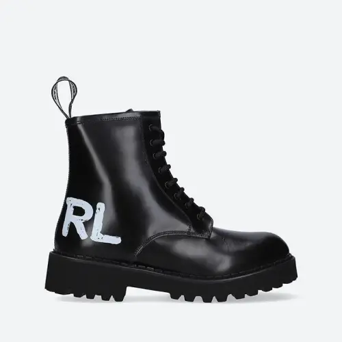 Женские Karl Lagerfeld Troupe Brush Logo Boot Hi KL45450I 000