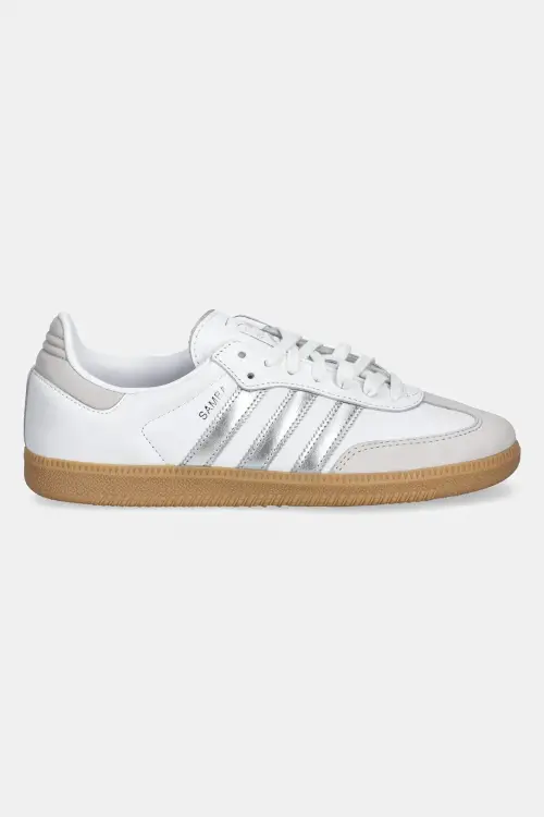 Кожаные кроссовки adidas Originals Samba OG цвет белый JI2725