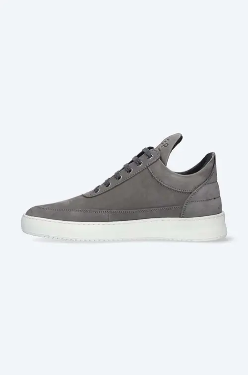 Замшевые кроссовки Filling Pieces цвет серый 25122842002-2002
